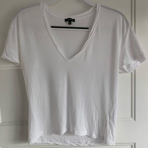 Dynamite White Cropped Tee